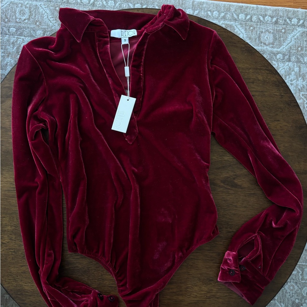 Fletch bodysuit velvet Women's